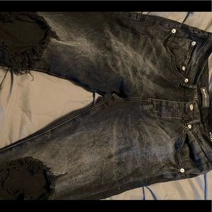 Purple brand distressed jeans